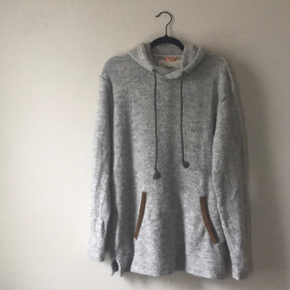 Koto Other - Koto Gray Hoodie Sweatshirt Size Small